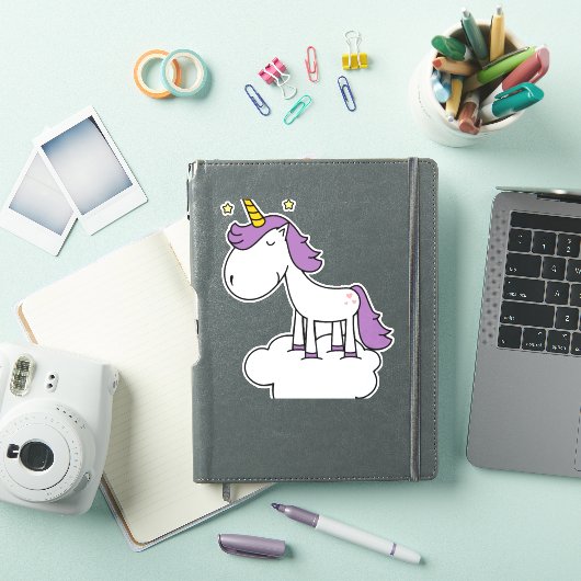 Schönes Einhorn Aufkleber (iPad Hülle)