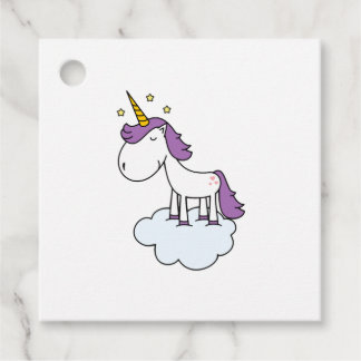 Schönes Einhorn Geschenkanhänger