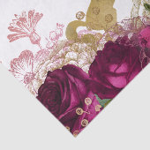 Schönes Einhorn in den Blume Party Gewebe Seidenpapier (Ausschnitt)