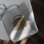 Schönes Einhorn mit Blume Tragetasche