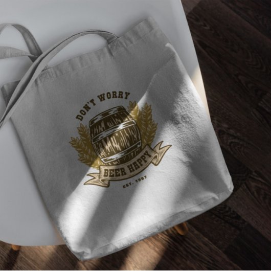 Schönes Einhorn mit Blume Tragetasche