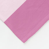 Schönes Einhorn mit Regenbogenmane und Schwanz Fleecedecke (Ecke)