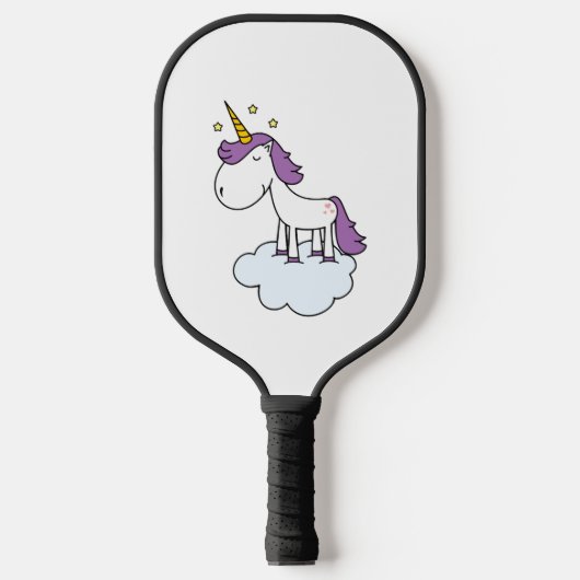 Schönes Einhorn Pickleball Schläger (Vorderseite)