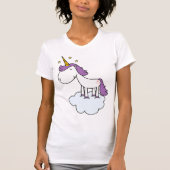 Schönes Einhorn T-Shirt (Vorderseite)
