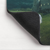 Schönes Einhornschloss Mousepad (Ecke)