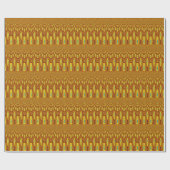 Schönes einzigartig außergewöhnliches afrikanische geschenkpapier (Flach)