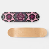 Schönes, einzigartiges Design der Mandala Blume Skateboard (Horizontal)