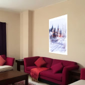 Schönes einzigartiges Herrenhaus | Art der AI Poster