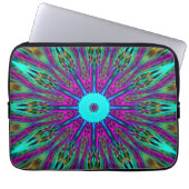 Schönes einzigartiges Mandala-Design Laptopschutzhülle (Vorderseite)