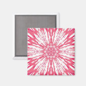 Schönes einzigartiges rosa Design Magnet (Vorderseite/Rückseite)