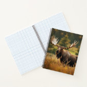 Schönes Elch-Notebook Notizblock (Innenseite)