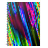 Schönes Electric Color Notebook/Journal Notizblock (Vorderseite)