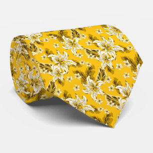 Schönes elegantes Blume-Muster Krawatte
