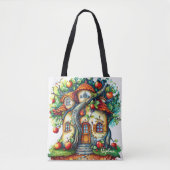 Schönes elegantes Fantasy Apple Fruchthaus Tasche (Vorderseite)