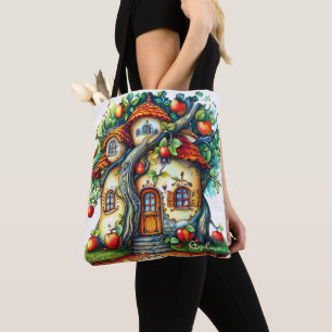 Schönes elegantes Fantasy Apple Fruchthaus Tasche