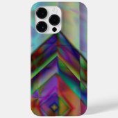 Schönes, elegantes Farbdesign künstlerisches Muste Case-Mate iPhone Hülle (Rückseite)