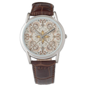 Schönes elegantes Muster, Herren-Smartwatch Armbanduhr