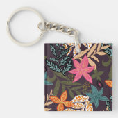 Schönes elegantes Muster Schlüsselanhänger (Vorderseite)