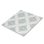 Schönes elegantes Pastellmuster William Morris Fliese (Seite)