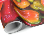Schönes Essen Geschenkpapier (Rolleneckpunkt)