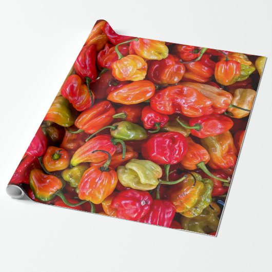 Schönes Essen Geschenkpapier (Ungerollt)