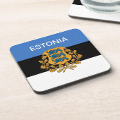 Schönes Estland Untersetzer Set! (Linke Seite)