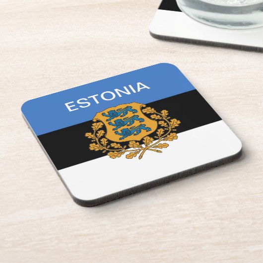 Schönes Estland Untersetzer Set! (Linke Seite)