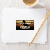 Schönes Etikett für Pferde Adressaufkleber (Insitu)