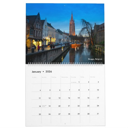 Schönes Europa 2022 Kalender (Jan 2026)