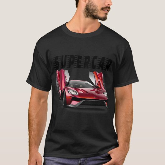 Schönes exotisches Supercar-Tee. Perfekt für Sport T-Shirt (Vorderseite)