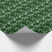 schönes Fahrrad . Fahrrad . Bike-Thema Geschenkpapier (Ecke)