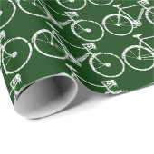 schönes Fahrrad . Fahrrad . Bike-Thema Geschenkpapier (Rolleneckpunkt)
