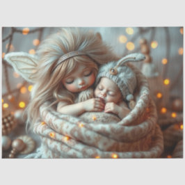 Schönes Faible und Baby Fantasy Art Tissue Paper Seidenpapier