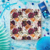 Schönes Fall Themed Party Plate Pappteller (Party)