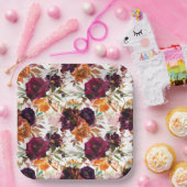 Schönes Fall Themed Party Plate Pappteller (Party)