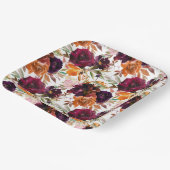 Schönes Fall Themed Party Plate Pappteller (Gewinkelt)