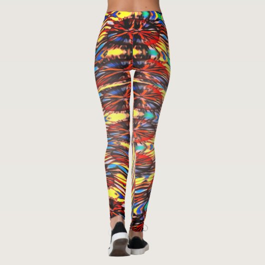Schönes fantastisches Feminine-Skinndesign Leggings (Rückseite)