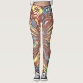 Schönes fantastisches Feminine-Skinndesign Leggings (Vorderseite)
