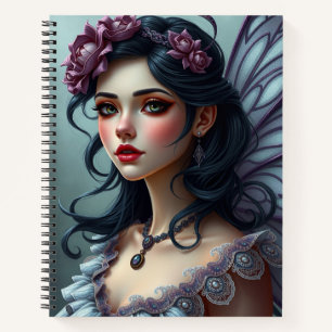 Schönes Fantasy Faible Art Notebook Notizblock