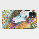 Schönes Fantasy Unicorn Case-Mate iPhone Hülle (Rückseite (Horizontal))