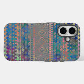 Schönes farbenfrohes geometrisches Muster Case-Mate iPhone Hülle (Rückseite (Horizontal))