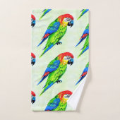 Schönes farbenprächtiges Muster Badhandtuch Set (Handtuch)