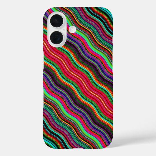 Schönes, farbenprächtiges Muster Case-Mate iPhone Hülle (Rückseite)