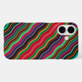 Schönes, farbenprächtiges Muster Case-Mate iPhone Hülle (Rückseite (Horizontal))
