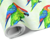 Schönes farbenprächtiges Muster Geschenkpapier (Rolleneckpunkt)