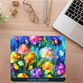 Schönes farbenprächtiges Muster Mousepad