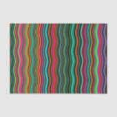 Schönes, farbenprächtiges Muster Seidenpapier (Vorderseite)