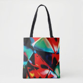 Schönes Farbenspiel Tasche (Vorderseite)