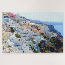 Schönes farbiges Griechenland Puzzle