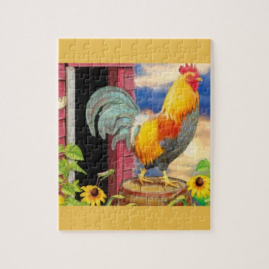 schönes farbiges Henneblumenpuzzlespiel Puzzle (Vertikal)